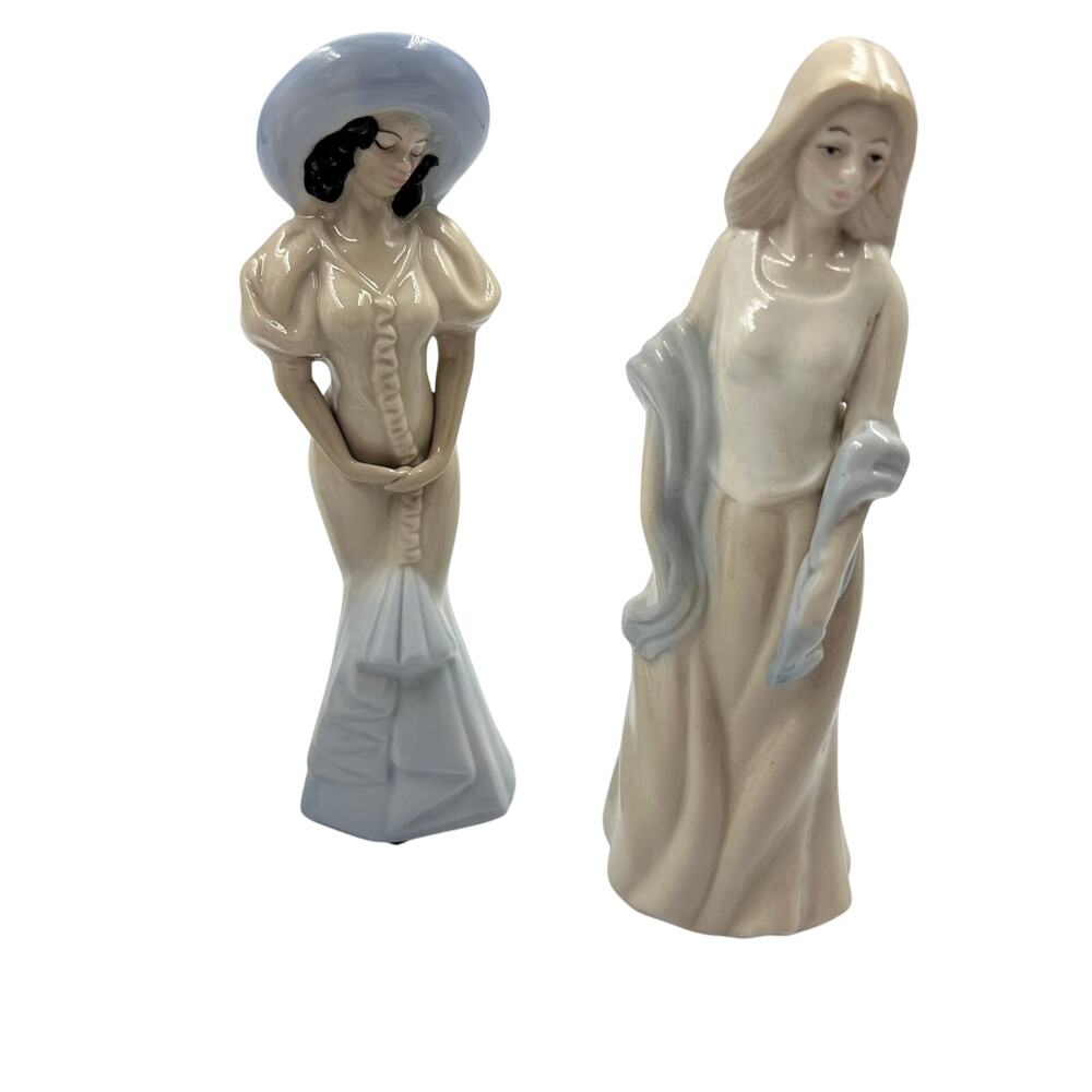 Vintage 1940's Edwardian Style‎ Porcelain Figurine Lot 4 Pieces Greenbriar - Picture 12 of 12